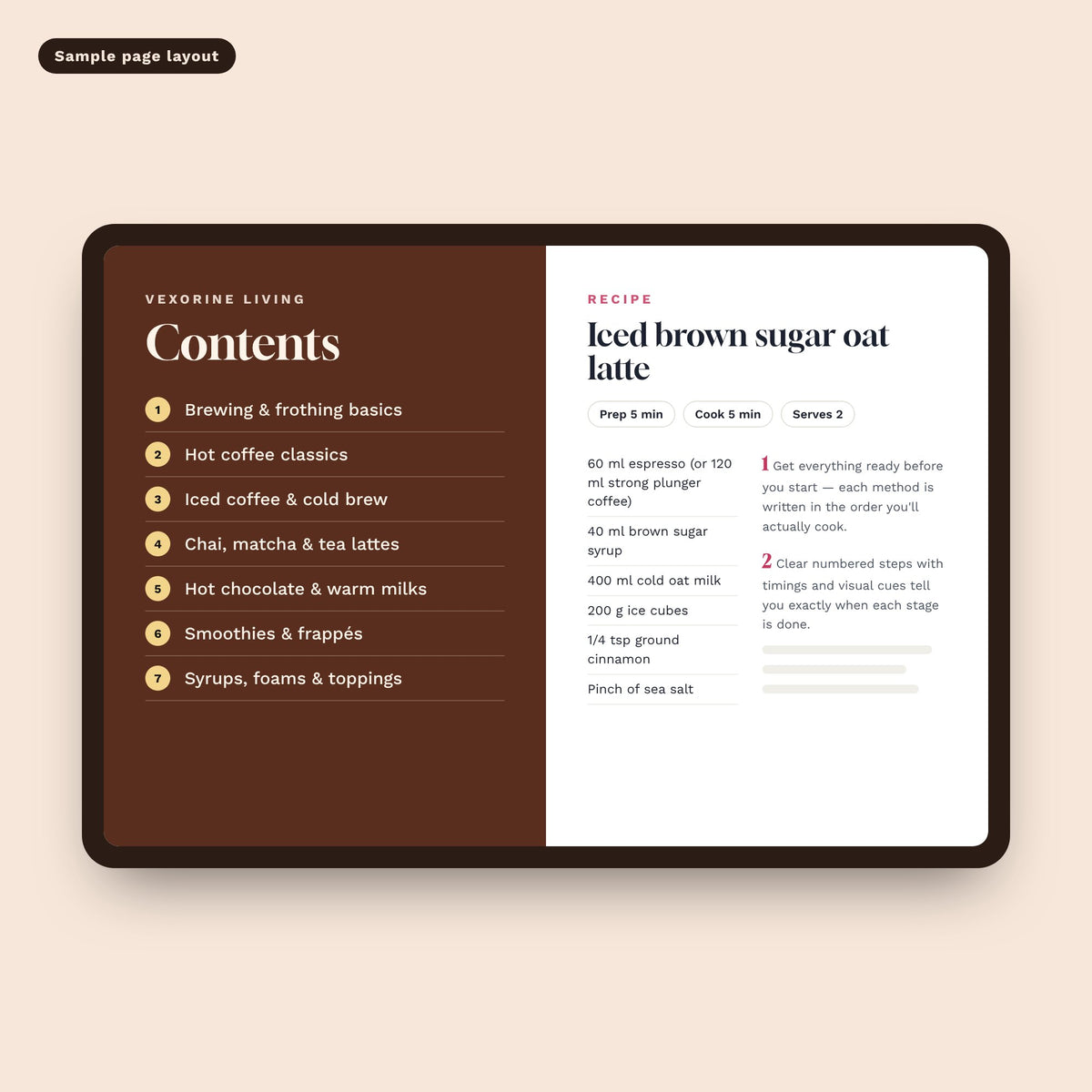Coffee-Shop Drinks at Home: Lattes, Chai, Iced Coffee & More — sample pages